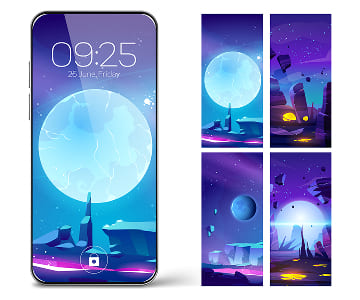 Screen-illustrations
